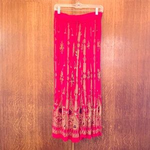 Indian BOHO Festival long skirt. Size M